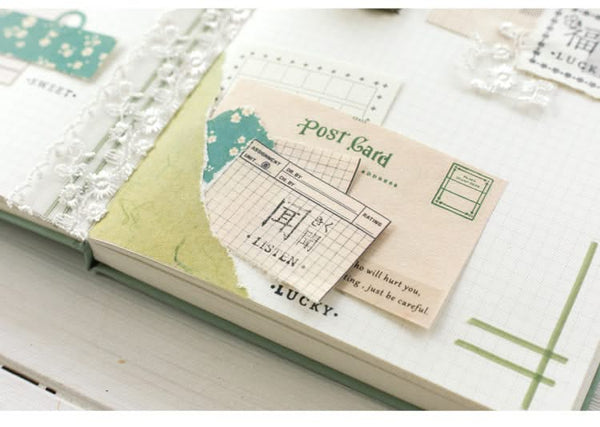 Poppy Crafts Cottage Garden Scrap Paper Pack - Vintage Cards
