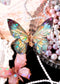 Poppy Crafts Crystal Butterfly Sticker Pack - Pink Crystal