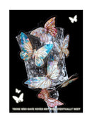 Poppy Crafts Crystal Butterfly Sticker Pack - Starlight