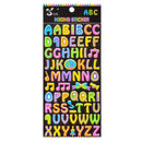 Poppy Crafts Puffy Sticker - Neon Musical Alphabet*