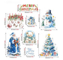 Poppy Crafts Window Stickers #8 - Christmas Collection - Traditional Santa #2*