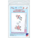 Jack Dempsey Children's Stamped Pillowcase W/Perle Edge Ann & Andy