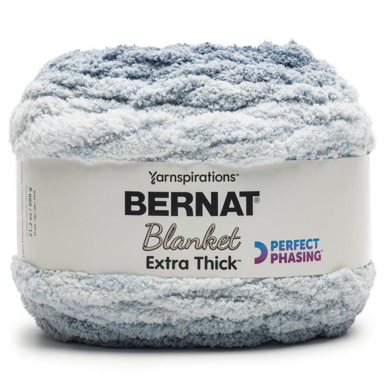 Bernat Blanket Extra Thick Perfect Phasing Yarn - Concrete