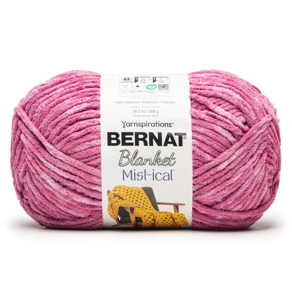 Bernat Blanket Mist-Ical Yarn - Phlox