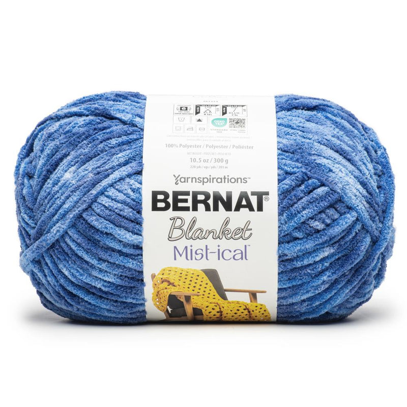 Bernat Blanket Mist-Ical Yarn - Crystal Ocean