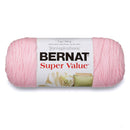 Bernat Super Value Solid Yarn - Baby Pink 197g