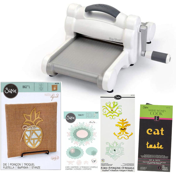 Sizzix Big Shot Starter Kit - White and Grey