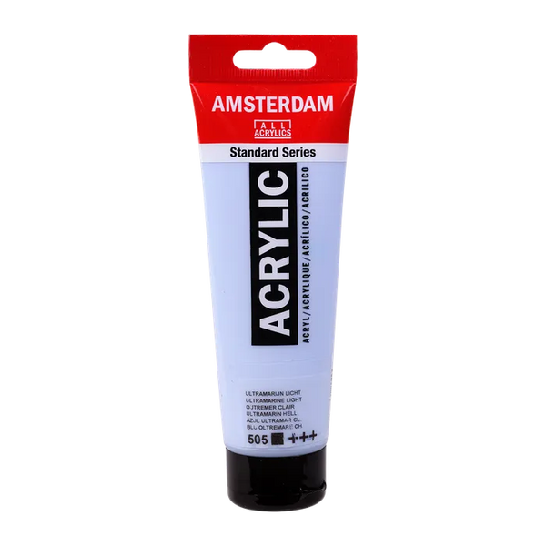 Amsterdam Standard Acrylic Paint 120ml - Ultramarine Light 505