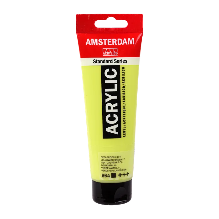 Amsterdam Standard Acrylic Paint 120ml - Yellowish Green Light 664