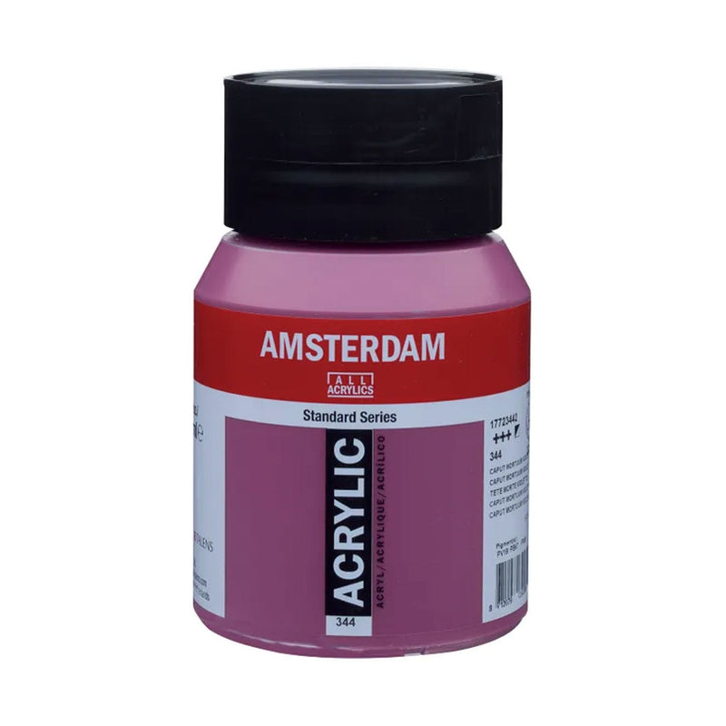 Amsterdam Standard Acrylic Paint 500ml - Caput Mortuum Violet 344*