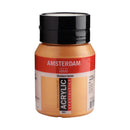 Amsterdam Standard Acrylic Paint 500ml - Deep Gold 803