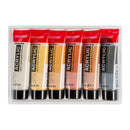 Amsterdam Acrylic Paint Set 6 Pack - Metallic