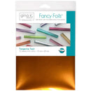Gina K Designs Fancy Foil 6"X8" 12/Pkg Tangerine Twist