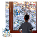 Poppy Crafts Window Stickers #8 - Christmas Collection - Traditional Santa #2*