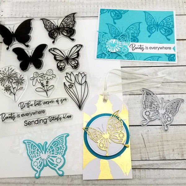 Brutus Monroe & Deco Foil Die Set - Magical Monarch*