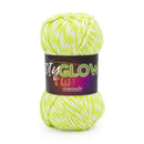 Lion Brand DIY Glow Twist Yarn - Lime Green
