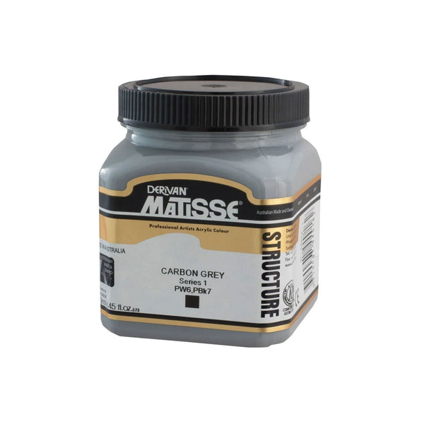 Matisse Structure Paint 250ml - Carbon Grey - S1