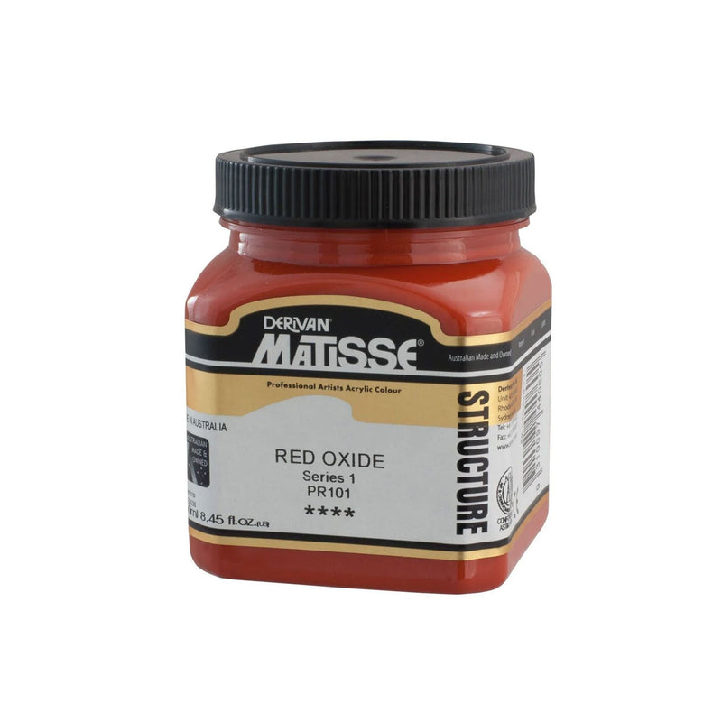 Matisse Structure Paint 250ml - Red Oxide - S1