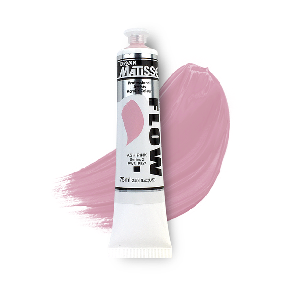 Matisse Flow Acrylic Paint 75ml - Ash Pink -S2