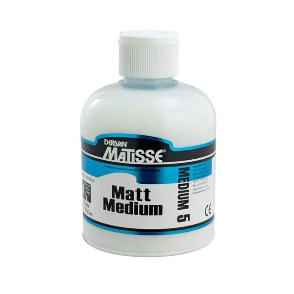 Matisse Acrylic Medium MM5 - Matt Medium 250ml