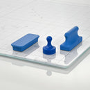Glassboard Studio Mega Strong Neodymium MegaPawn Magnet - Snow White