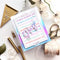 Pinkfresh Studio Clear Stamp Set 6"X8" Basic Sentiments