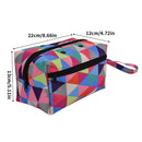 Universal Crafts Yarn Storage Bag - Multicolour Triangle Pattern*