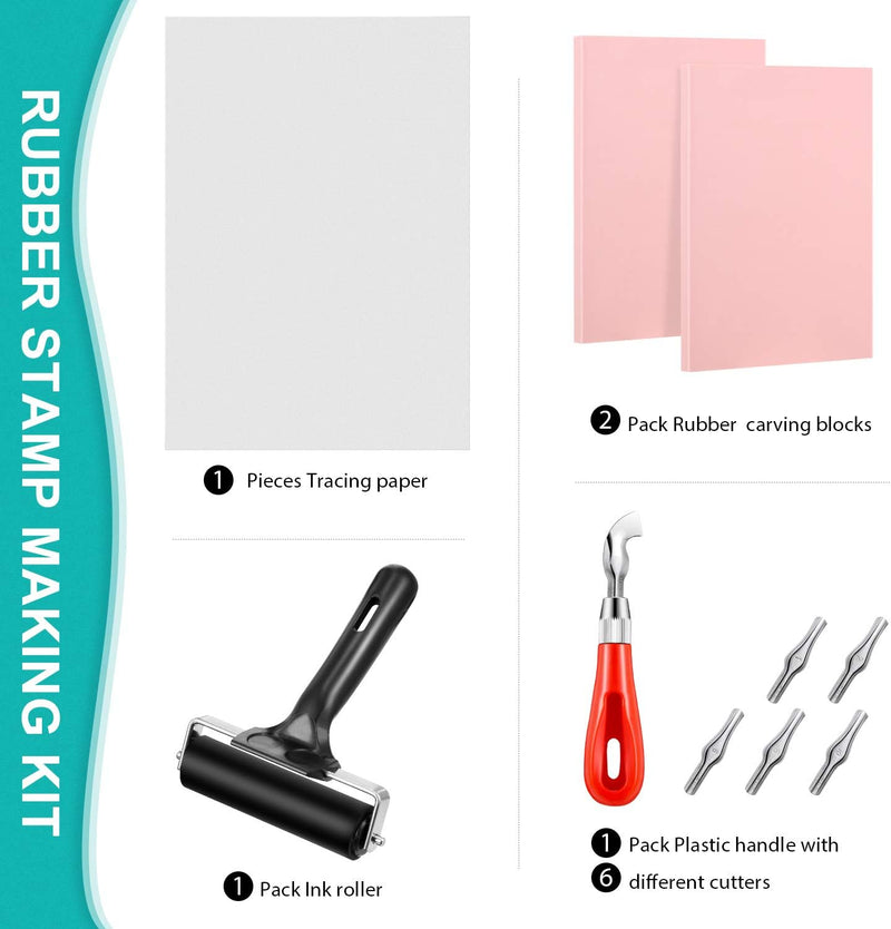 Universal Crafts Rubber Carving Kit