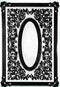 Poppy Crafts Embossing Folder #108 - 4"x6" - Oval Window