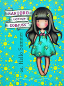 Santoro Gorjuss Collectable Rubber Stamps Nr. 22, Hello Summer