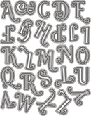 Poppy Crafts Cutting Dies & Stamp Set #102 - Alpha #2