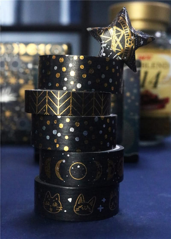 Poppy Crafts Washi Tape #123 - Night Sky #2