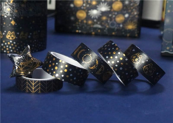 Poppy Crafts Washi Tape #123 - Night Sky #2