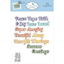 Elizabeth Craft Metal Die Everyday Words 4*