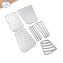 Elizabeth Craft Metal Dies 3D Modern Vases