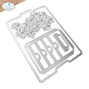 Elizabeth Craft Metal Die Floral Slots File Folder