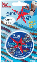 Stretch Magic Bead & Jewellry Cord .5mm x 10m - Pearl*