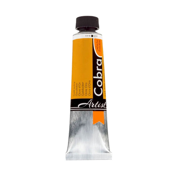 Cobra Artist Water Mixable Oil Colour  - 231 - Gold Ochre 40ml