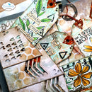 Elizabeth Craft Designs - Trifold Hello You Die Metal Die Set
