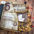 Elizabeth Craft Designs - Trifold Hello You Die Metal Die Set