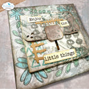 Elizabeth Craft Designs - Ephemera Hello You Die Metal Die Set