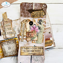 Elizabeth Craft Designs - Ephemera Hello You Die Metal Die Set