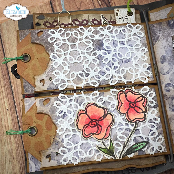 Elizabeth Craft Designs - Lace Hello You Die Metal Die Set