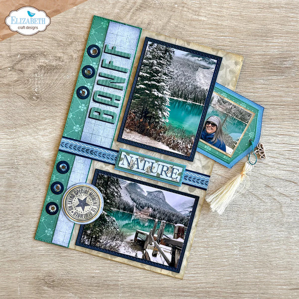 Elizabeth Craft Designs – Metal Die Set – Pocket Page Inserts 1