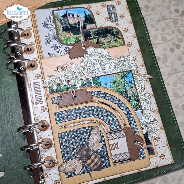 Elizabeth Craft Designs – Metal Die Set – Rounded Pocket with Tags