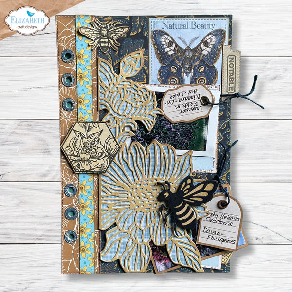 Elizabeth Craft Designs – Metal Die Set – Bee and Flower Accents