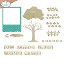Elizabeth Craft Designs – Metal Die Set – Seasonal Trees