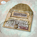Elizabeth Craft Designs - Grunge Hello You Die Metal Die Set