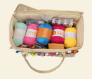 Universal Crafts Yarn & Accessories Storage Bag - Cream