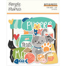 Simple Stories Fur Baby Cat - Bits & Pieces 59/Pkg